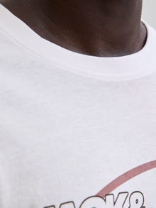 Jack & Jones Printed T-shirt -White - 12276499