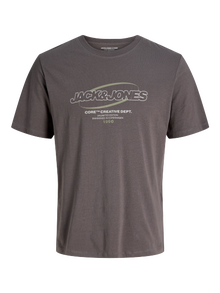 Jack & Jones Gedrukt T-shirts -Pavement - 12276499