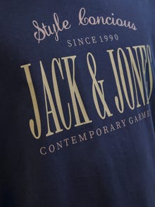Jack & Jones T-shirt Koszulki z nadrukiem -Navy Blazer - 12276500
