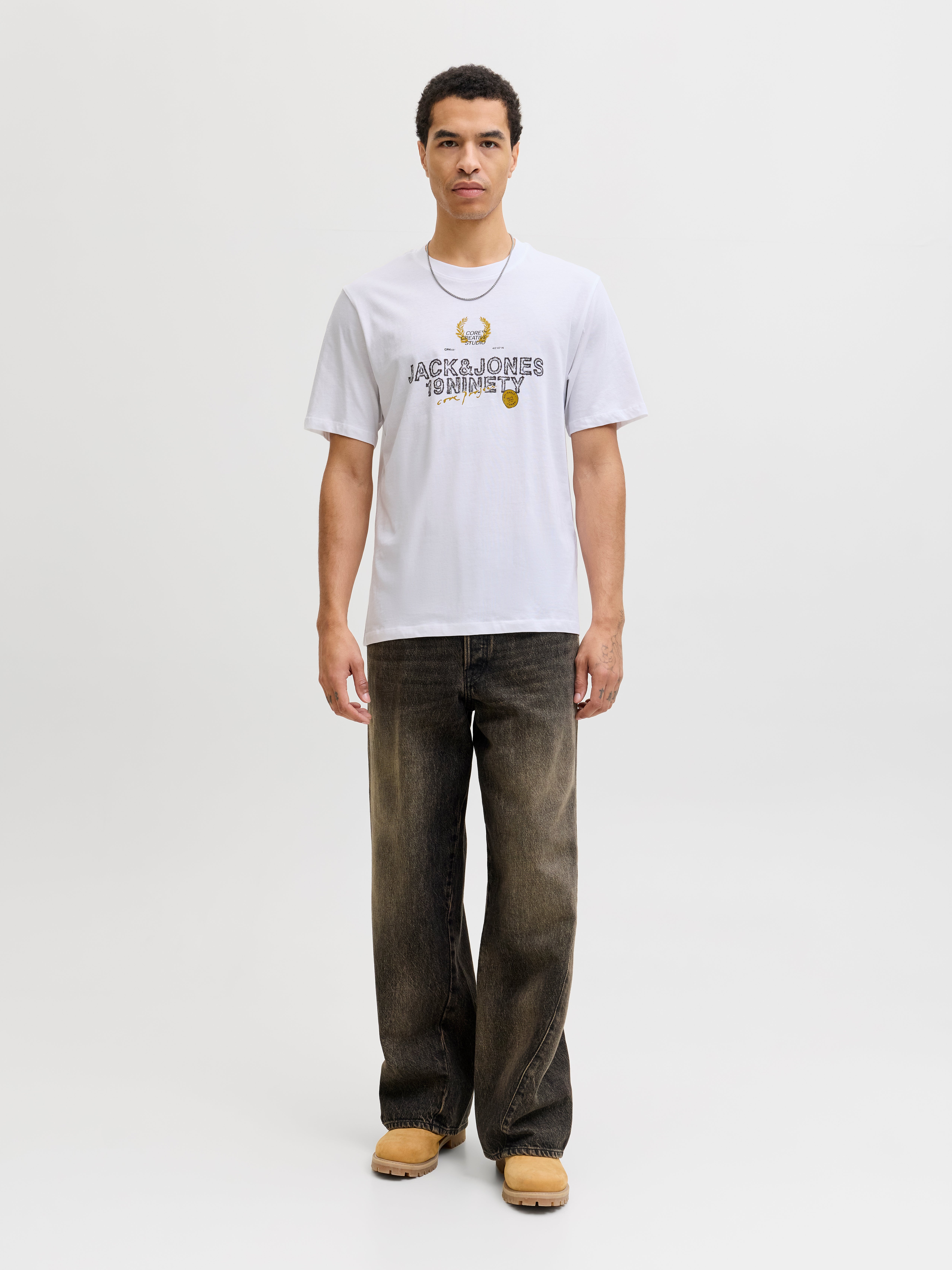 Printed T-shirt | White | Jack & Jones®