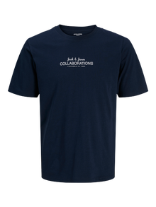 Jack & Jones T-shirt -Navy Blazer - 12276502