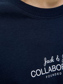 Jack & Jones T-shirt -Navy Blazer - 12276502