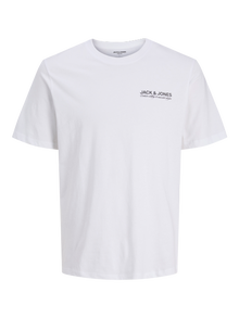Jack & Jones Painettu T-paita -White - 12276502