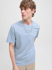 Jack & Jones T-shirt Imprimé -Chambray Blue - 12276502
