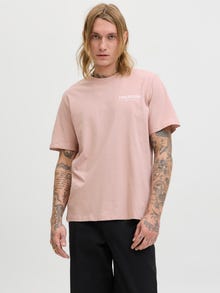 Jack & Jones T-shirt Imprimé -Adobe Rose - 12276502