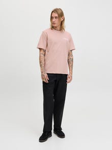 Jack & Jones T-shirt Imprimé -Adobe Rose - 12276502