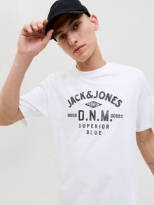 Jack & Jones μπλουζάκι -White - 12276503