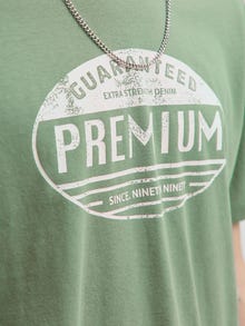 Jack & Jones Printed T-shirt -Hedge Green - 12276503