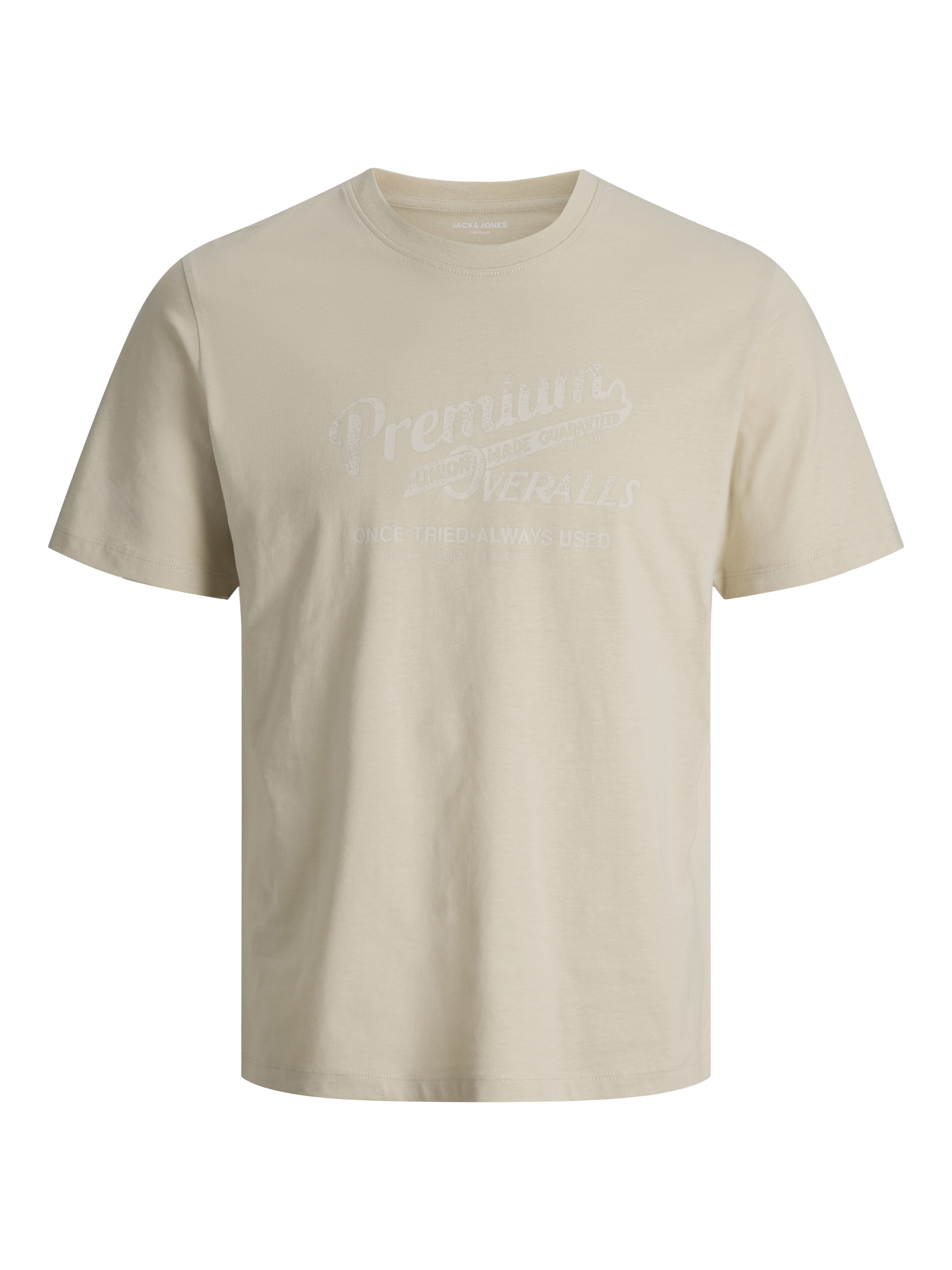 Gedruckt Rundhalsausschnitt T-shirt