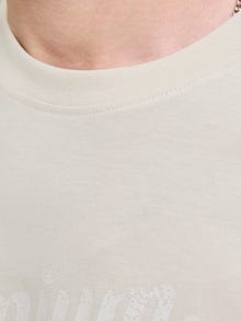 Jack & Jones Bedrukt T-shirts -Almond Milk - 12276503