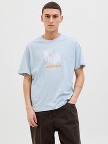 Jack & Jones Bedrukt Ronde hals T-shirts -Skyway - 12276504