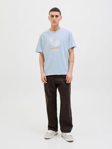 Jack & Jones Bedrukt Ronde hals T-shirts -Skyway - 12276504