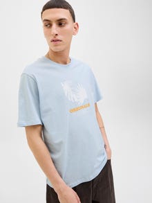 Jack & Jones Bedrukt Ronde hals T-shirts -Skyway - 12276504