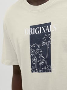 Jack & Jones Gedruckt Rundhalsausschnitt T-shirt -Celadon Tint - 12276504