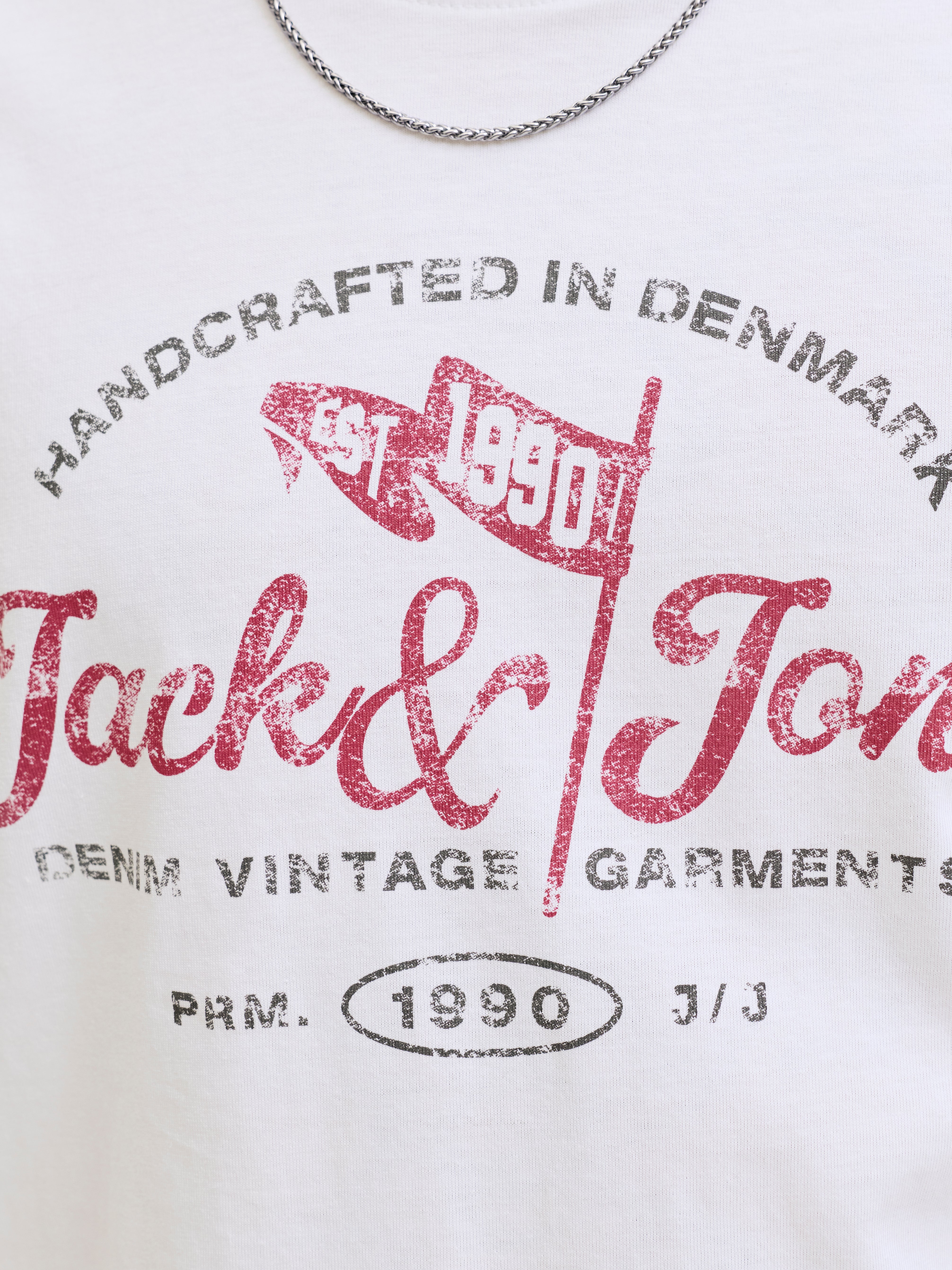 Printed T-shirt | White | Jack & Jones®