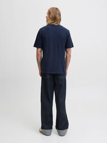 Jack & Jones Bedrukt T-shirts -Navy Blazer - 12276510