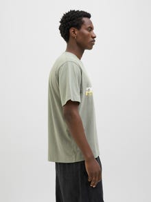 Jack & Jones Gedruckt T-shirt -Shadow - 12276522