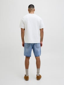 R.D.D. ROYAL DENIM DIVISION Relaxed Fit Jeans-Shorts -Light Blue Denim - 12276531