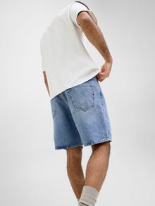 R.D.D. ROYAL DENIM DIVISION Relaxed Fit Jeans-Shorts -Light Blue Denim - 12276531