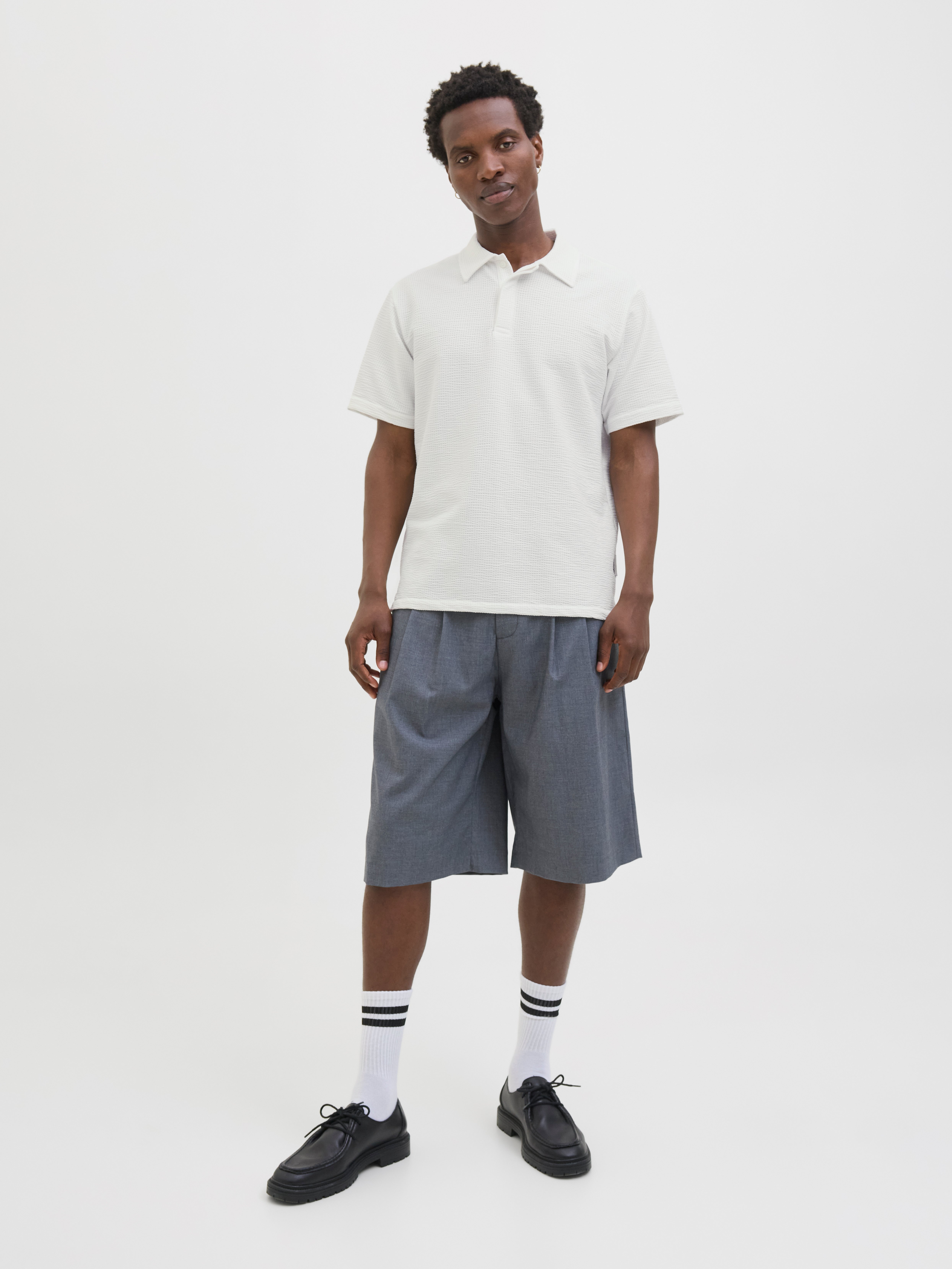 Thumbnail - Einfarbig Poloshirt