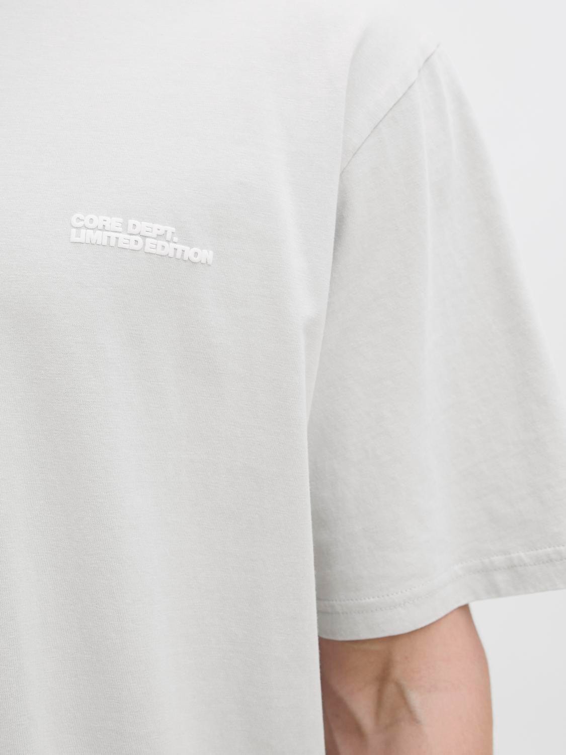 Jack & Jones Maglietta Uomo Premium Stampa Girocollo – Vestibilità Comoda – Cotone Morbido