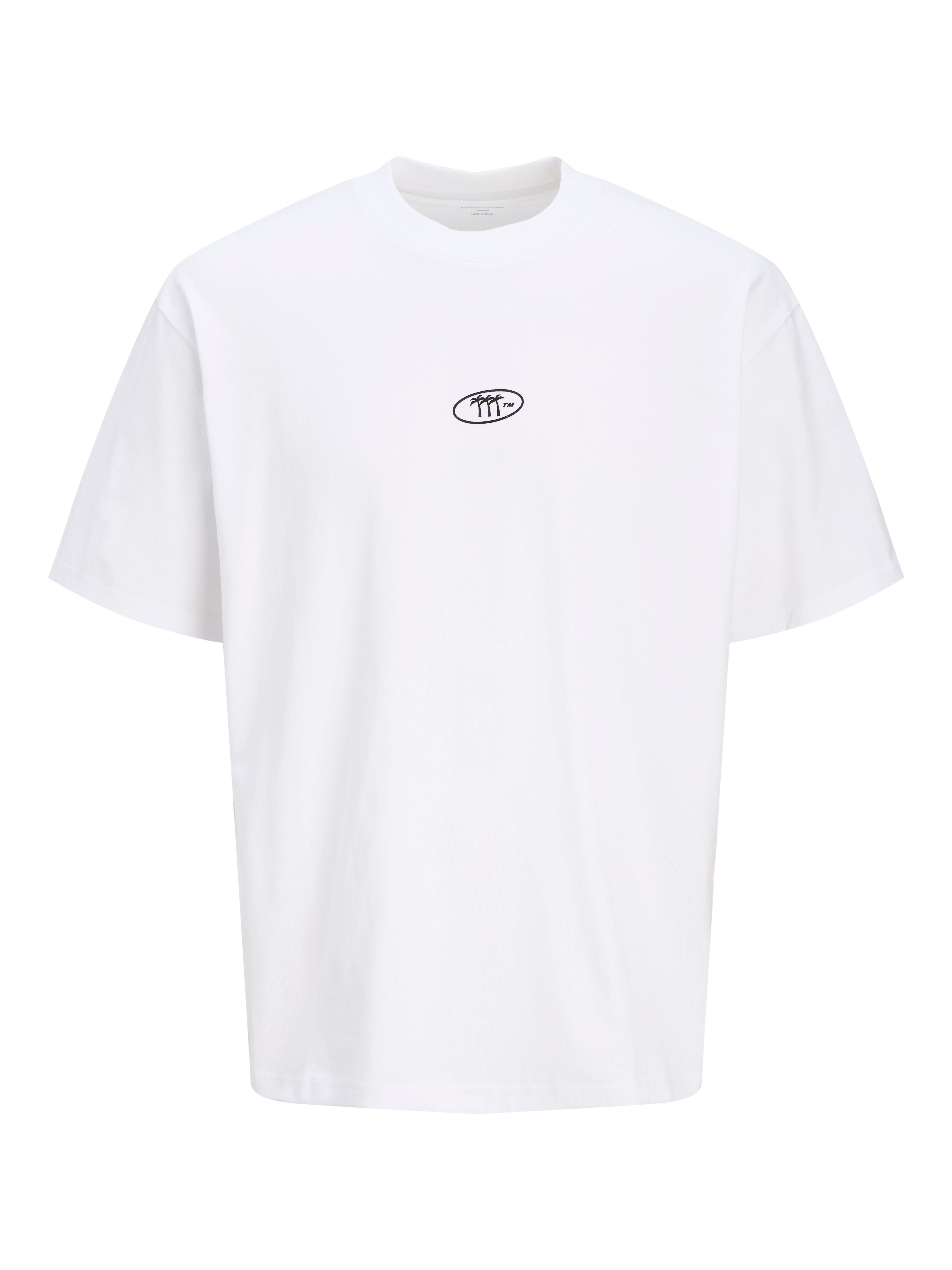 Gedruckt Rundhalsausschnitt T-shirt