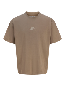 Jack & Jones T-shirt -Desert Taupe - 12276762