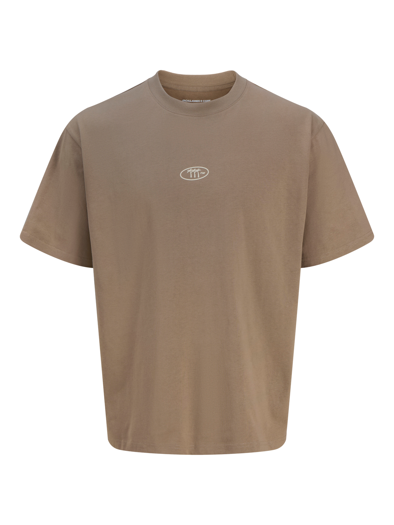 Printed T-shirt | Medium Brown | Jack & Jones® Printed T-shirt | Medium Brown | Jack & Jones®