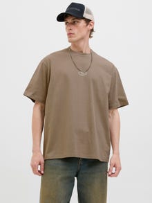 Jack & Jones T-shirt -Desert Taupe - 12276762