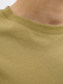 Jack & Jones T-shirt Logo Col ras du cou -Cedar - 12276784