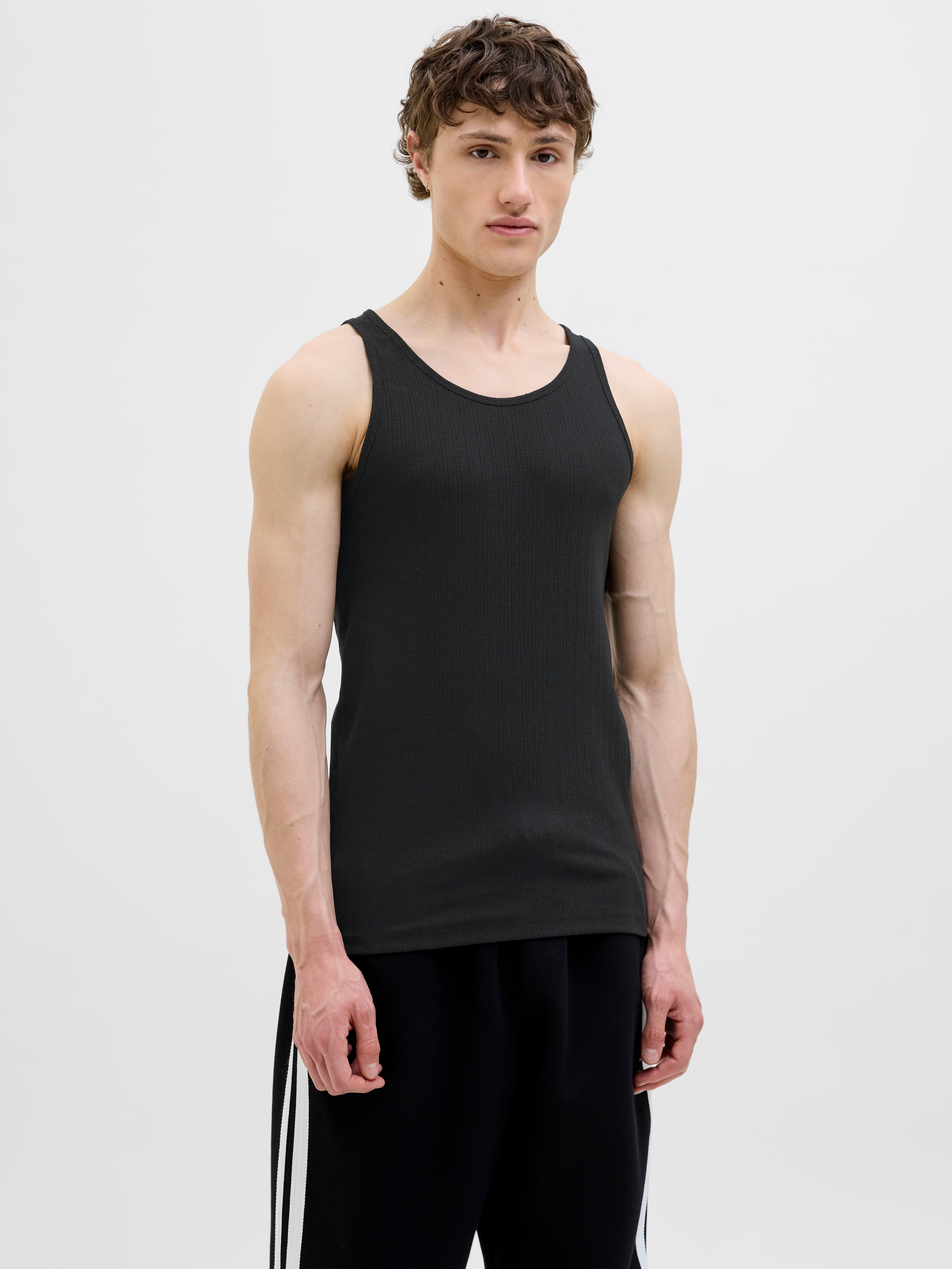 Einfarbig Tanktop