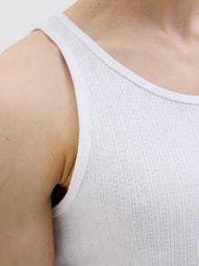 Jack & Jones Einfarbig Tanktop -Bright White - 12276790