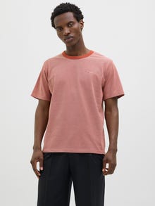 Jack & Jones Logo T-shirt -Tandoori Spice - 12276801