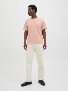 Jack & Jones Logo T-paita -Café Créme - 12276801