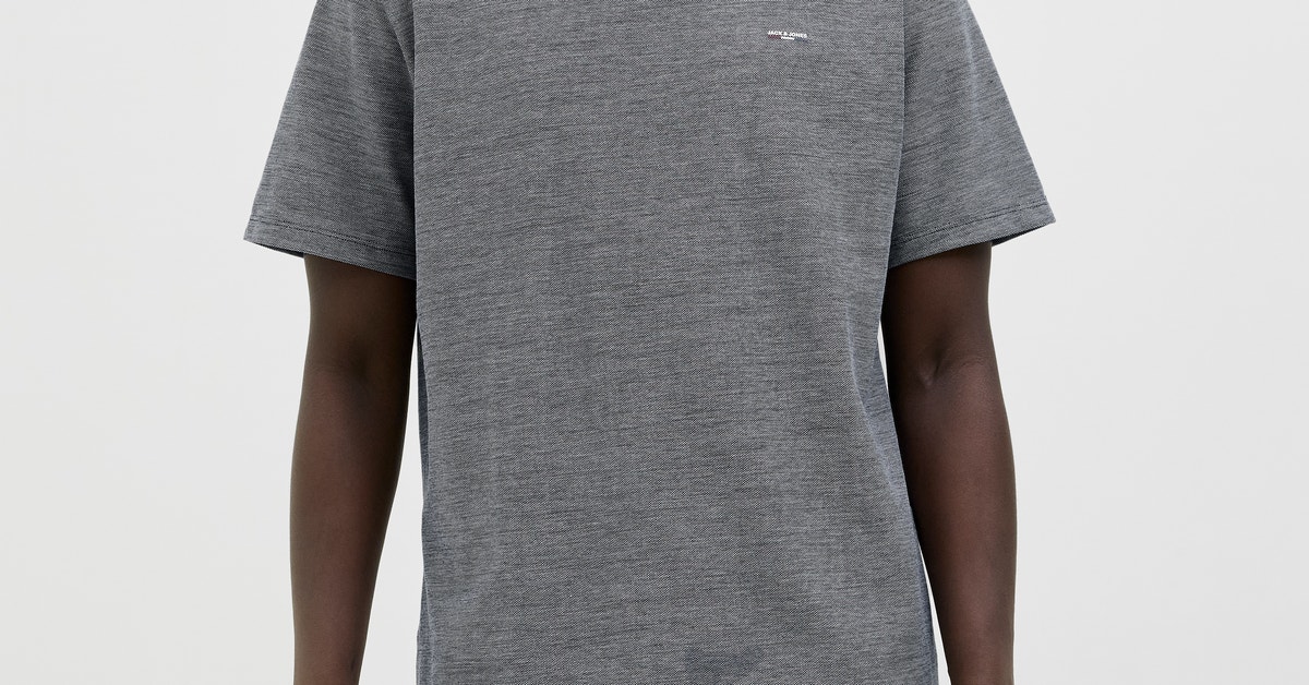Plus Size T-shirt Logo | Bleu foncé | Jack & Jones