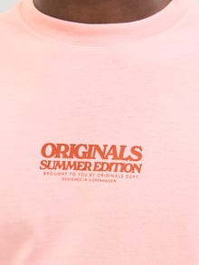 Jack & Jones Printed T-shirt -Tickled Pink - 12276826
