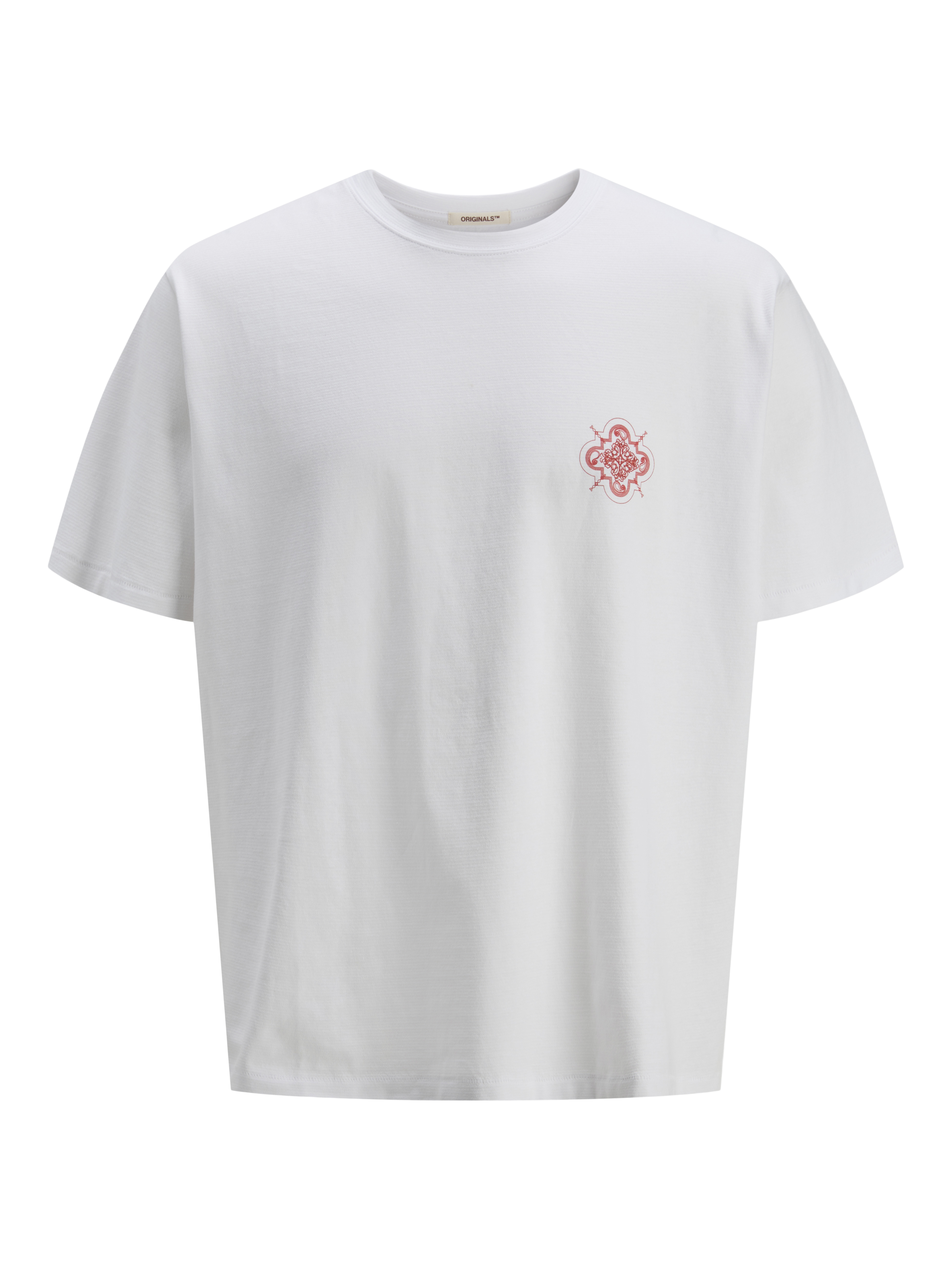 Gedruckt Rundhalsausschnitt T-shirt