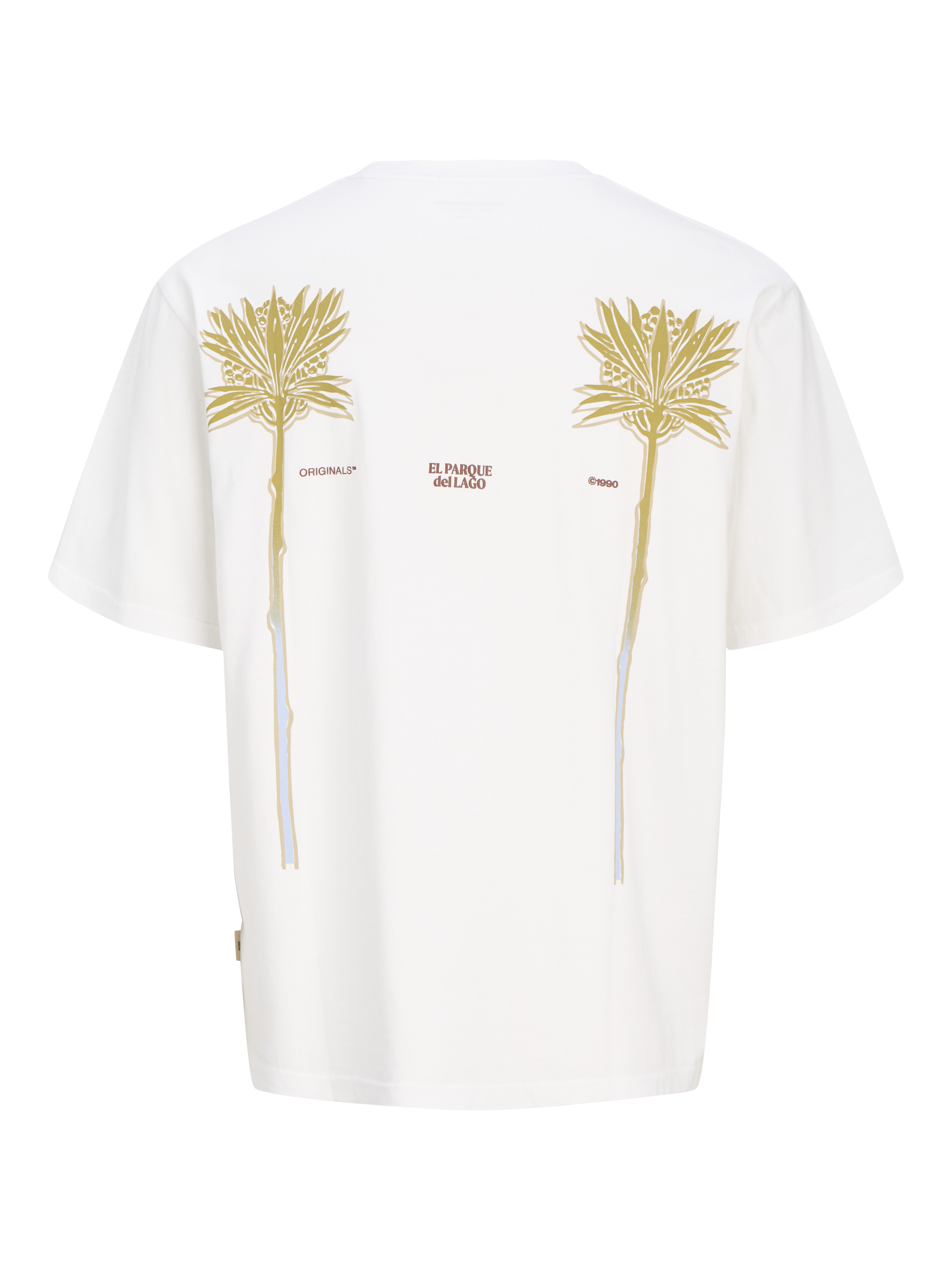 Thumbnail - Gedruckt Rundhalsausschnitt T-shirt