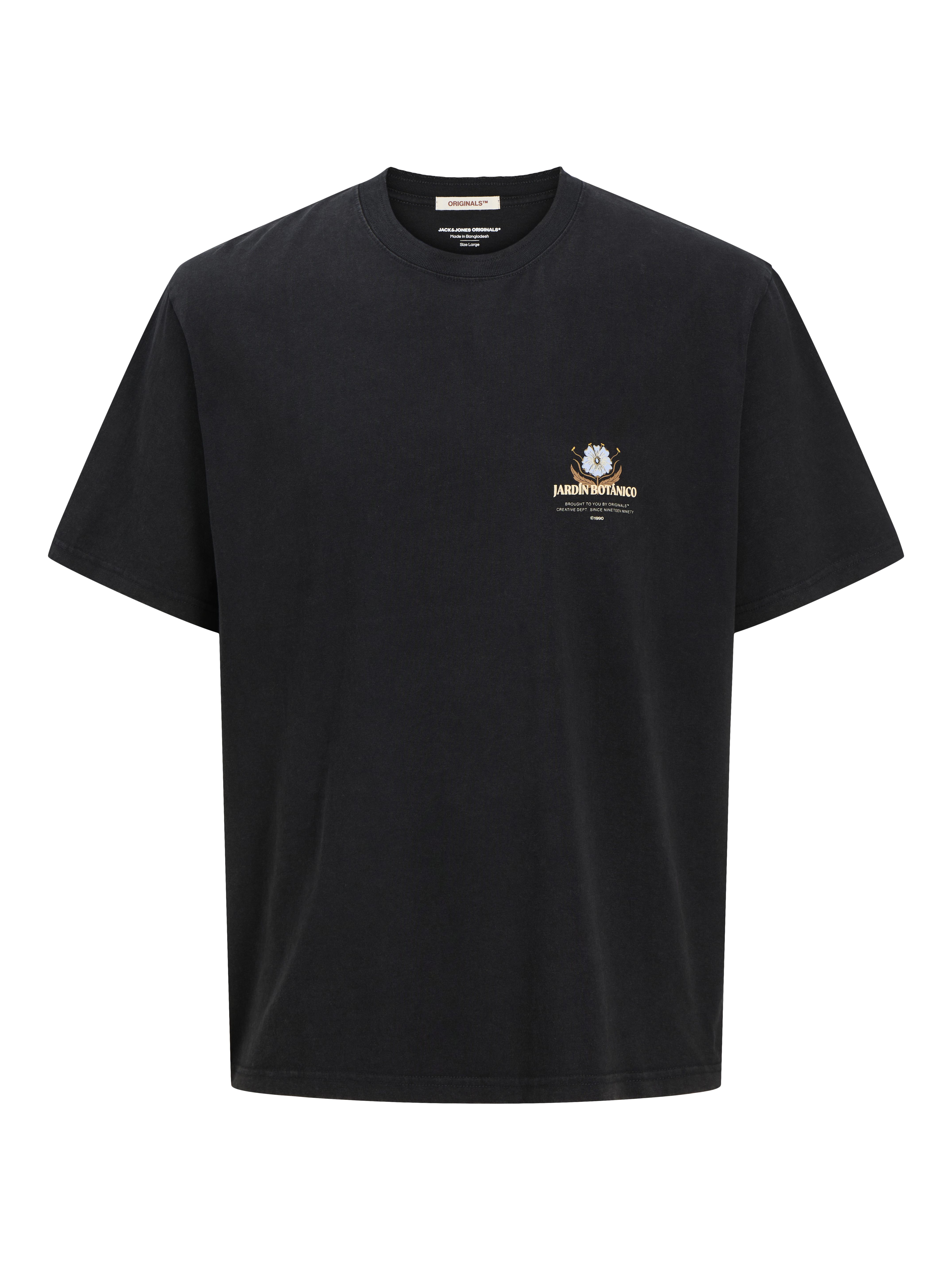 Thumbnail - Gedruckt Rundhalsausschnitt T-shirt