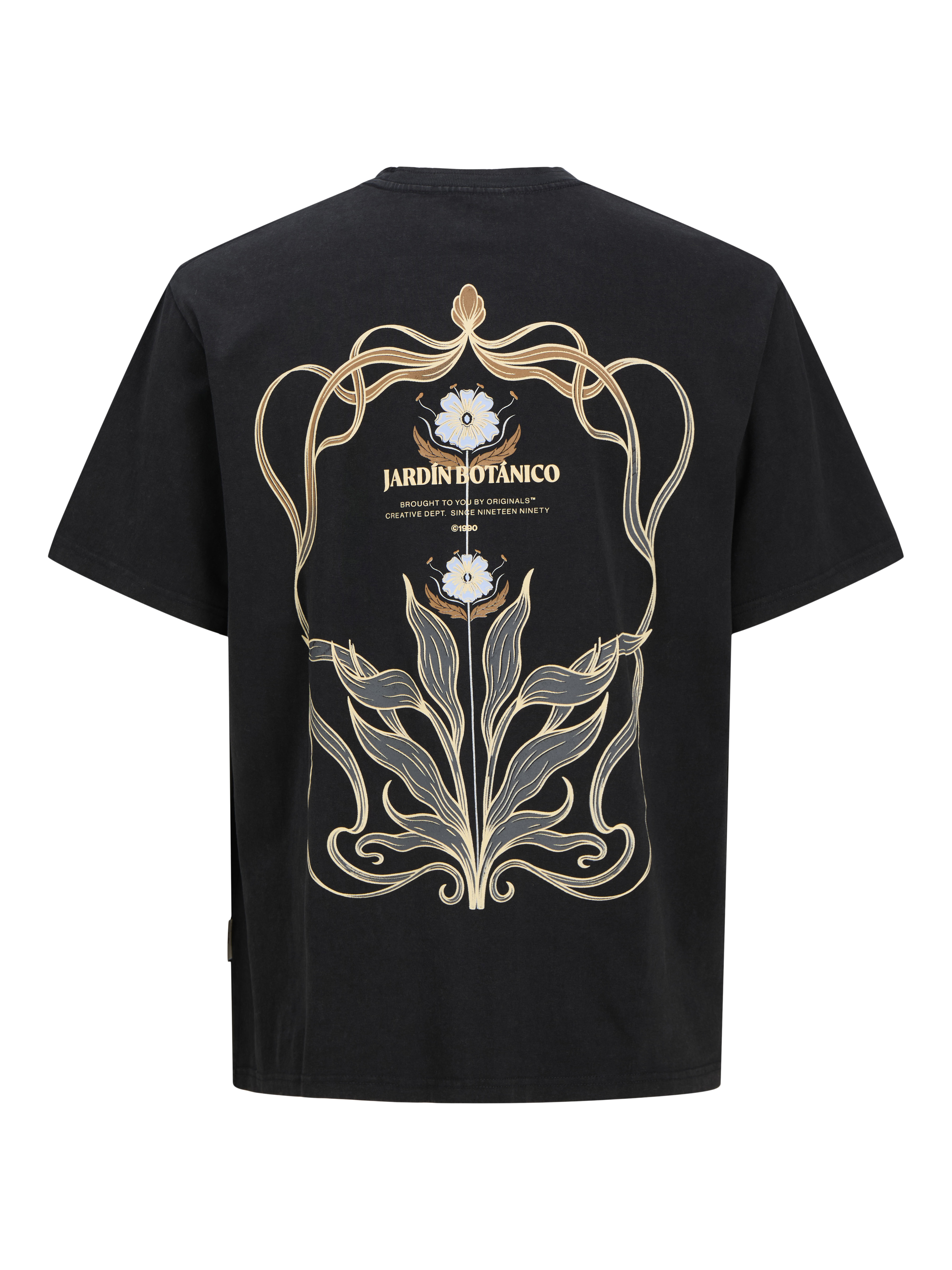 Thumbnail - Gedruckt Rundhalsausschnitt T-shirt