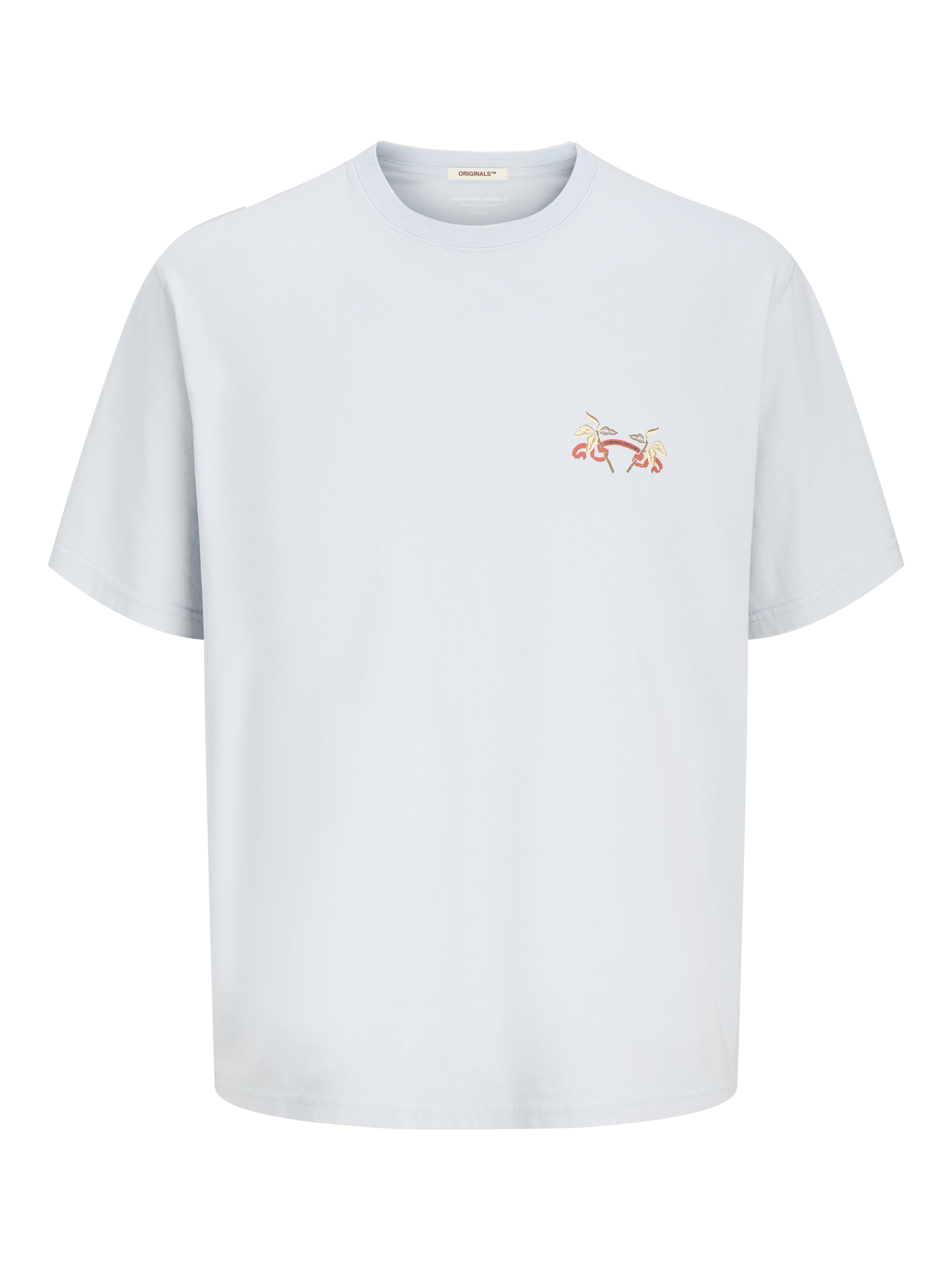 Thumbnail - Gedruckt Rundhalsausschnitt T-shirt
