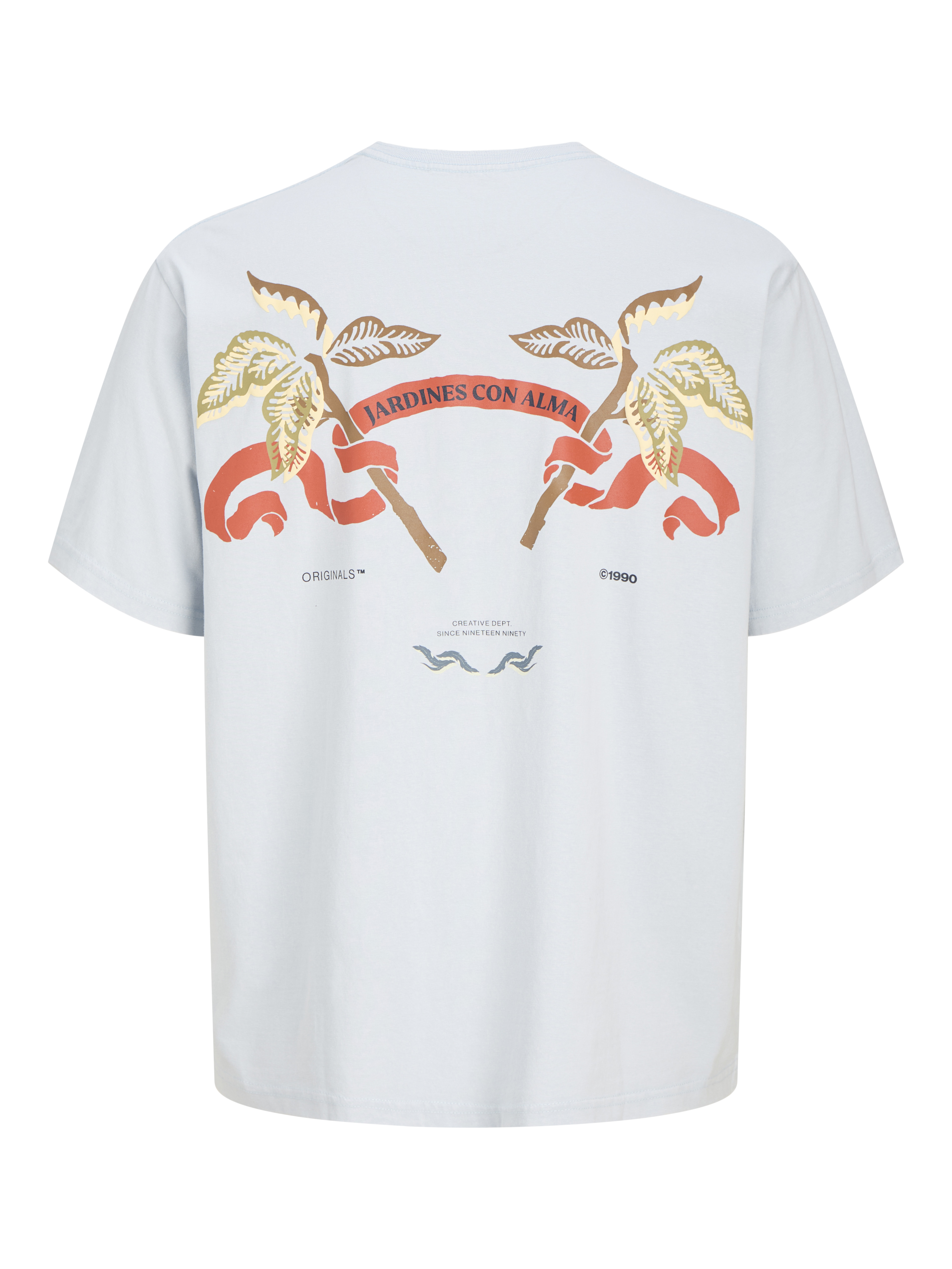 Thumbnail - Gedruckt Rundhalsausschnitt T-shirt