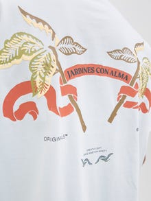 Jack & Jones Gedruckt Rundhalsausschnitt T-shirt -Skyway - 12276830