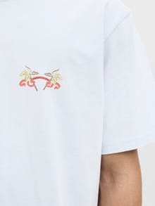Jack & Jones Gedruckt Rundhalsausschnitt T-shirt -Skyway - 12276830