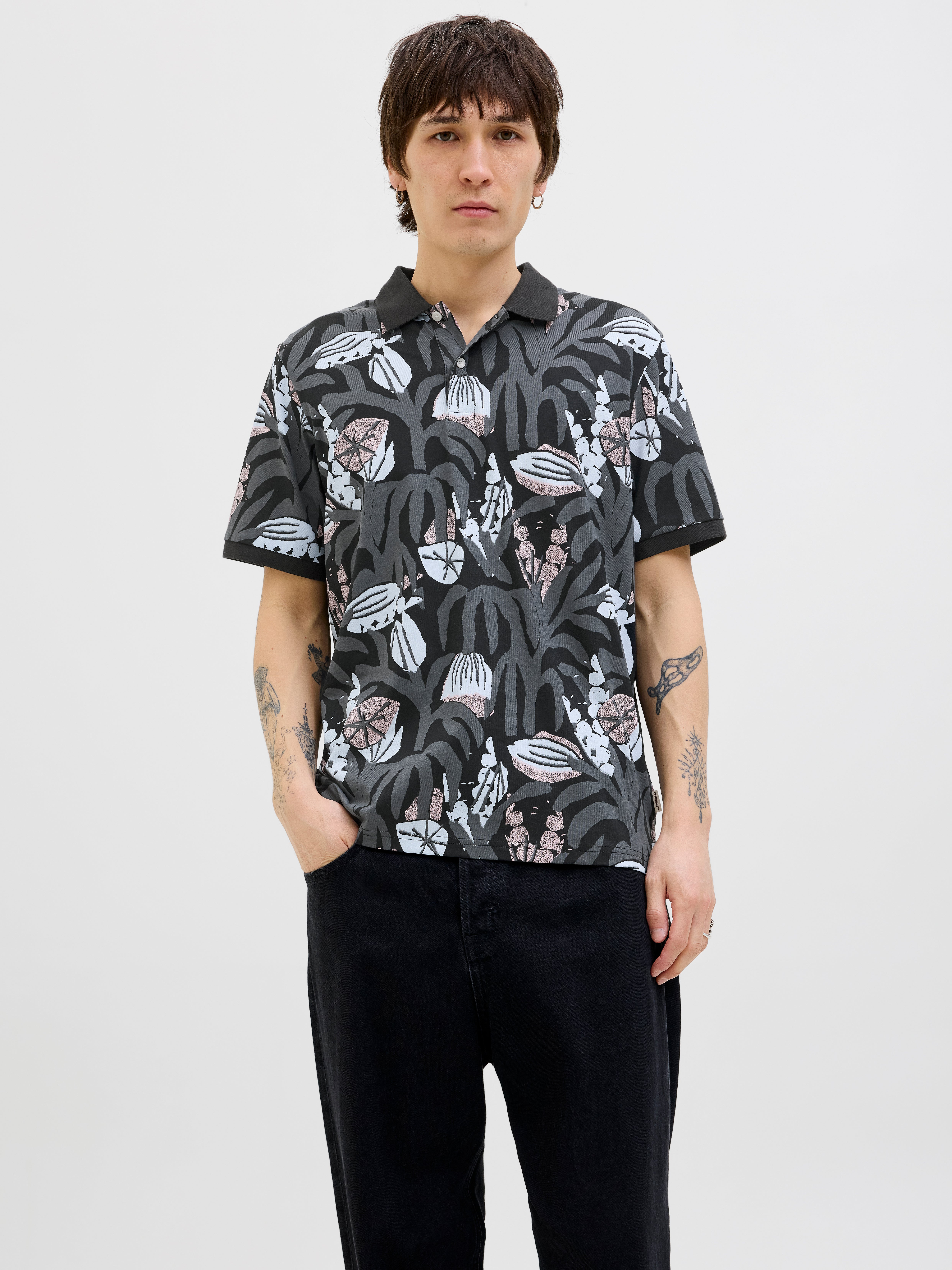 All Over Print Poloshirt