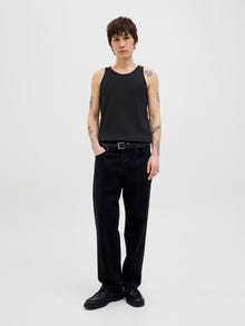 Jack & Jones Camiseta de tirantes Liso Cuello redondo -Black - 12276850