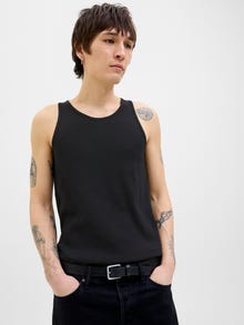 Jack & Jones Camiseta de tirantes Liso Cuello redondo -Black - 12276850