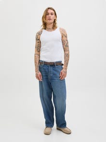 Jack & Jones Einfarbig Rundhalsausschnitt Tanktop -Bright White - 12276850