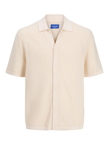 Jack & Jones Strepen Polo shirt -Sea Salt - 12276890