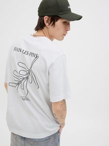 Jack & Jones Gedruckt T-shirt -Bright White - 12276941